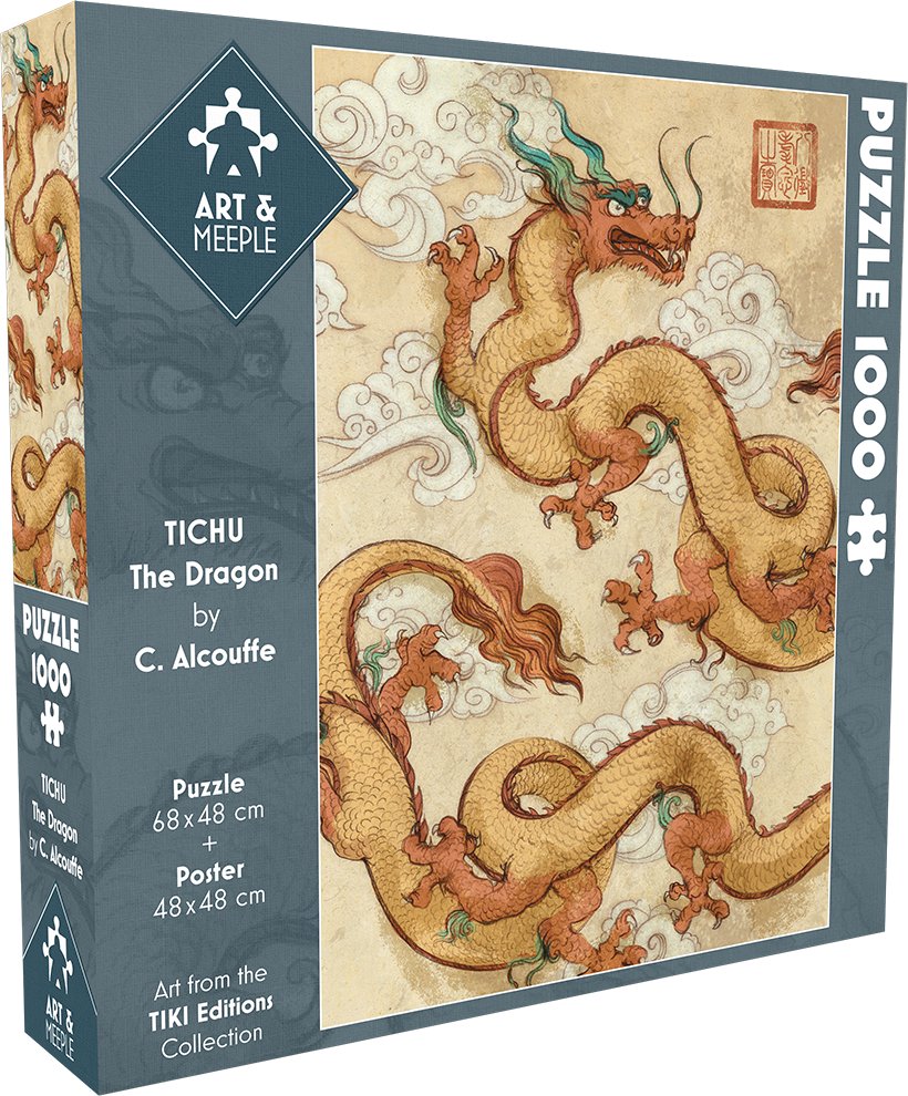 Acheter Art & Meeple - Puzzle Tichu Phénix 1000 pièces - Art