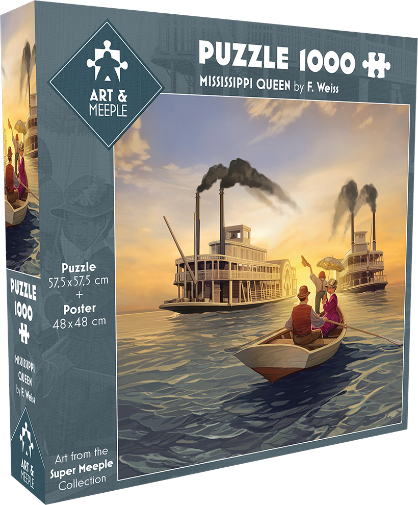 Acheter Art & Meeple - Puzzle Tichu Phénix 1000 pièces - Art